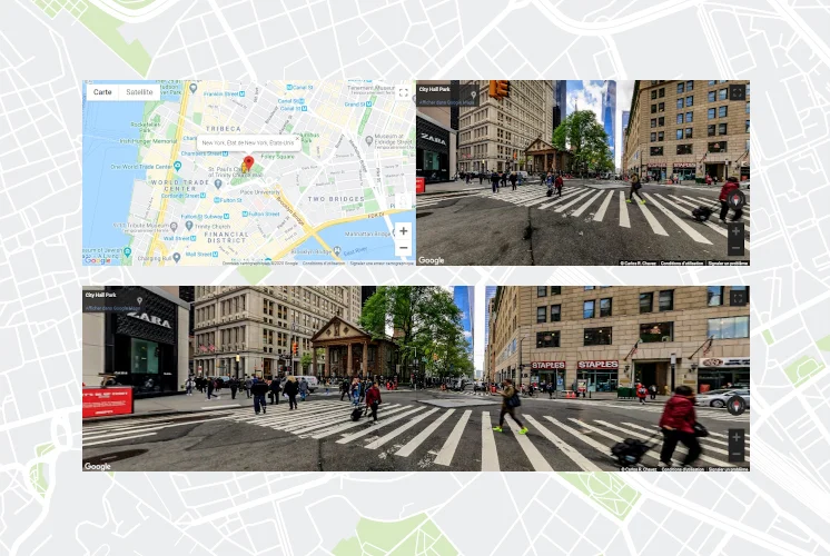 WP Google Street View — Google Maps and Street View synchronized